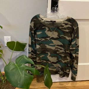 J. Crew Camo Sweater